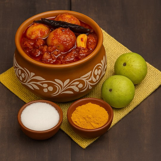 Amla Pickle/ఉసిరికాయ పచ్చడి