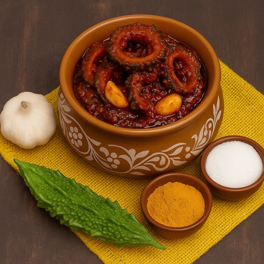 Karela Pickle/కాకరకాయ పచ్చడి
