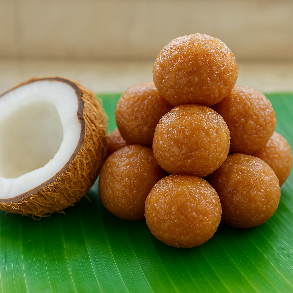 Coconut laddu/కొబ్బరి లడ్డు