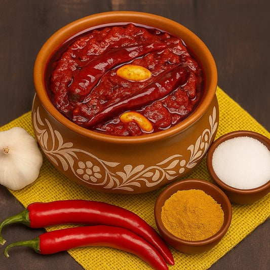 Red Chillie Pickle/పండు మిరపకాయ పచ్చడి